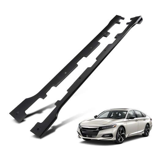 Side Body Panel Lip Kit Extension for Honda Accord 2018-22 EX-L Sport Black ABS