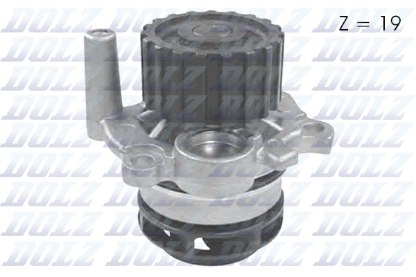 DOLZ A187 Water Pump for AUDI,SEAT,SKODA,VW