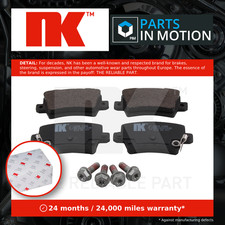 Image of Brake Pads Set Rear 222639 NK 43022SMGE00 43022SMGE01 43022SMGE02 43022SMGE03