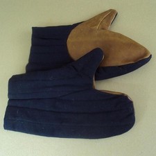 Medieval Padded Mittens With Leather Finger Grip For Costume Re-enactment & LARP