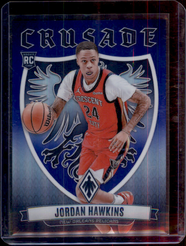 2023-24 Panini Phoenix - Crusade Jordan Hawkins #7 Blue /25 (RC)