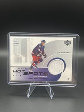 2002-03 Upper Deck New NHL Hot Spots Ray Whitney Patch #HS-RW Blue Jackets