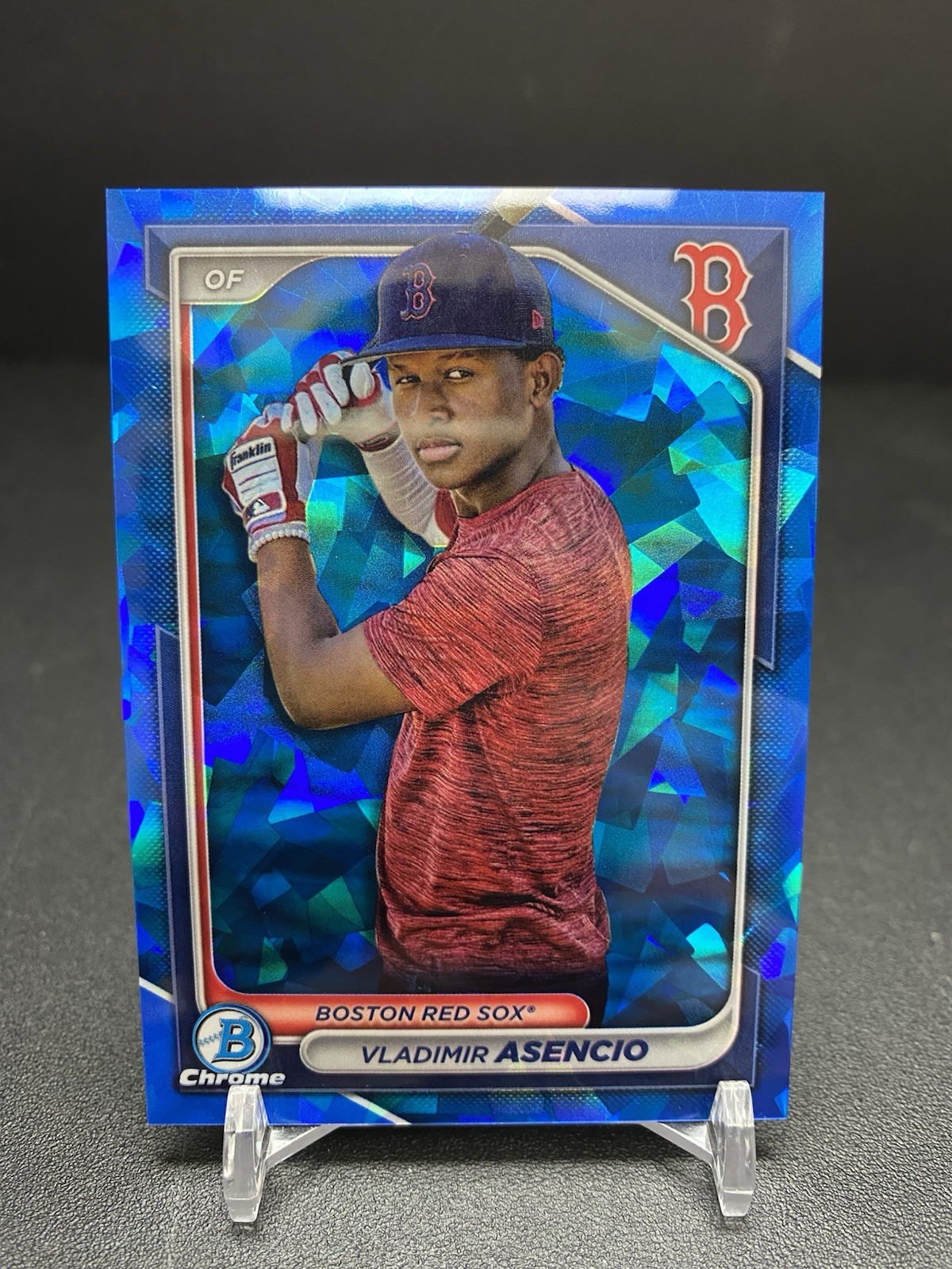 2024 Bowman Chrome Sapphire #BCP-227 Vladimir Asencio Image Variation