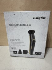 BaByliss Graphite Precision 12-in-1 Cordless Rechargeable Multi Trimmer