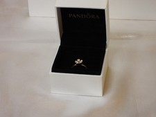 Brand New Pandora Sterling Silver 925 ALE Size 48 cherry blossom flower ring