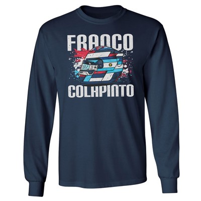 Franco Colapinto Inspired Alpine Formula One Racing Long Sleeve Tshirt