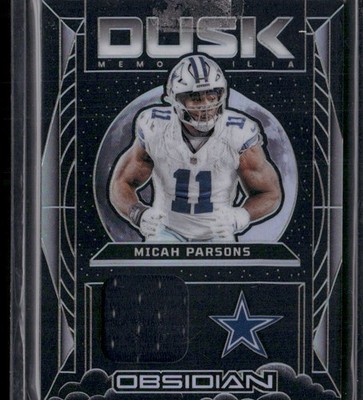 2024 Panini Obsidian #SDM-MPS Micah Parsons Dusk Memorabilia