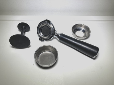 Original Ascaso - Pod Filter Holder, Tamper, Double and Single Filter