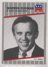 1989 National Education Association PAC Congress Warren Rudman 0w6