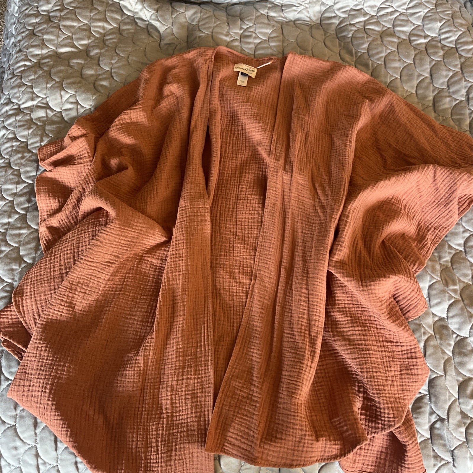 UNIVERSAL THREAD Women's Medium Open Front Light … - image 1