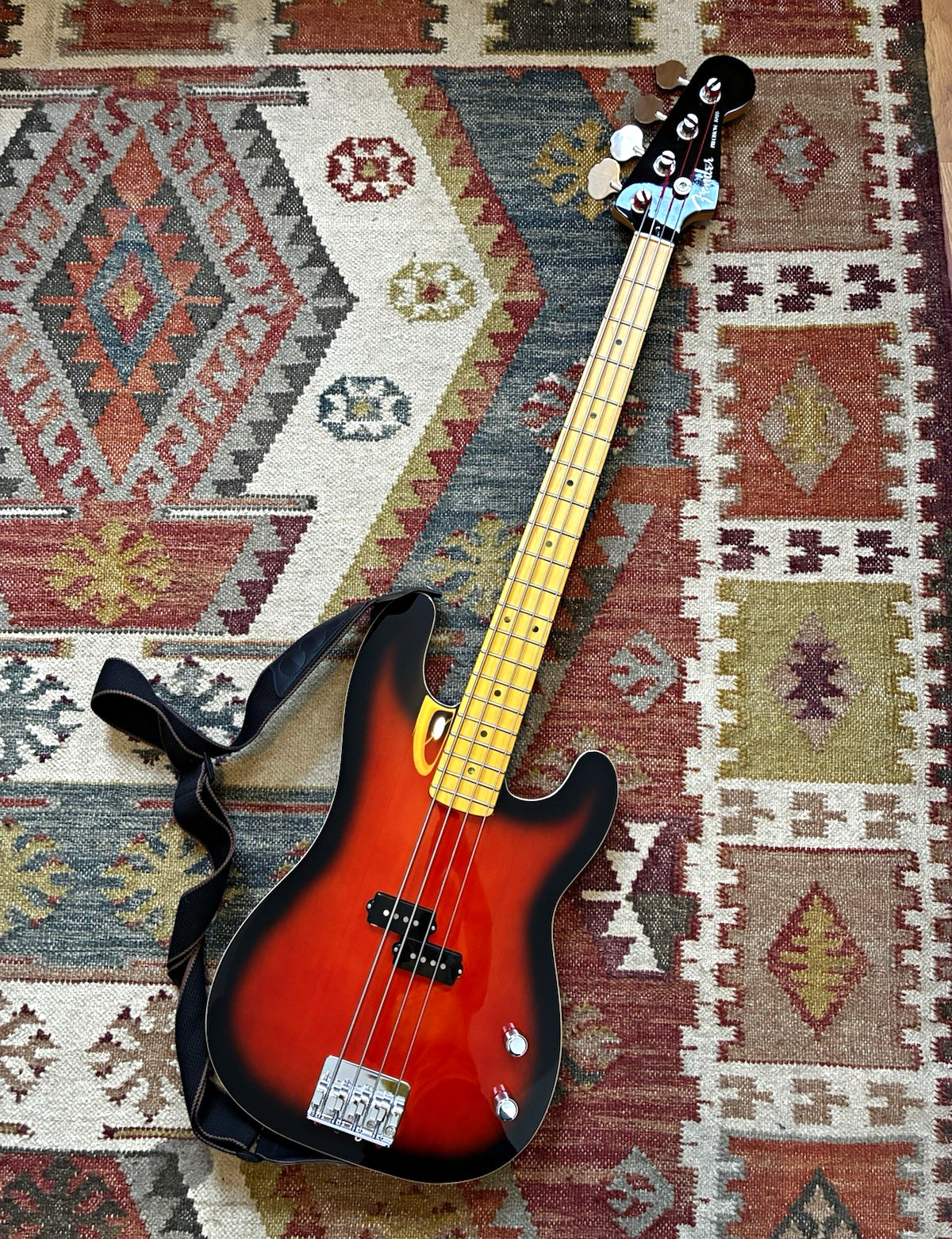 Fender MIJ Aerodyne Special Precision Bass 2022 - 2024 - Hot Rod Burst
