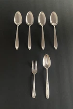 Vintage Community Plate Spoon & Fork Bundle • Patrician, Grosvenor, Paul Revere