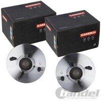 2X Kamoka RADLAGER-SATZ Hinten Passend FÜR Hyundai Accent Getz I10 I20 Kia