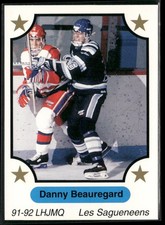 1991-92 7th Inning Sketch LHJMQ #89 Danny Beauregard