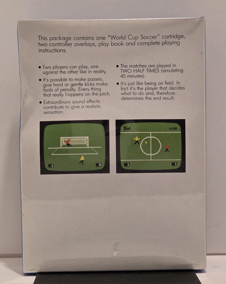 Jeu Intellivision SOCCER Complet - Mattel 1979 - Comme Neuf