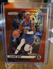 Terance Mann 2024-25 Prizm #69 Red Prizm 163/299 Los Angeles Clippers-BASKETBALL