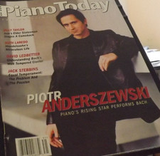 PIANO TODAY MAGAZINE SPRING 2003 PIOTR ANDERSZEWSKI BILLY TAYLOR RUTH LAREDO