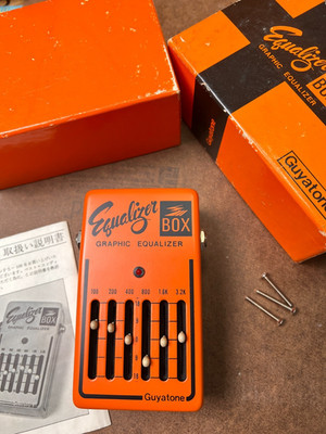 CLEAN Guyatone Equalizer Model Ps 105 6-band equalizer 1970s.