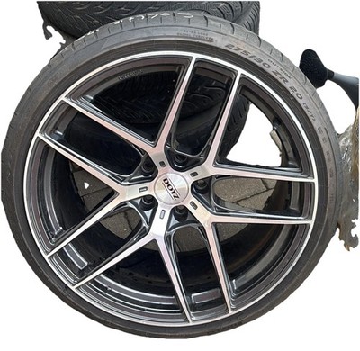DOTZ LagunaSeca Dark 10 X 20 5 X 120 35 Gunmetal Polished