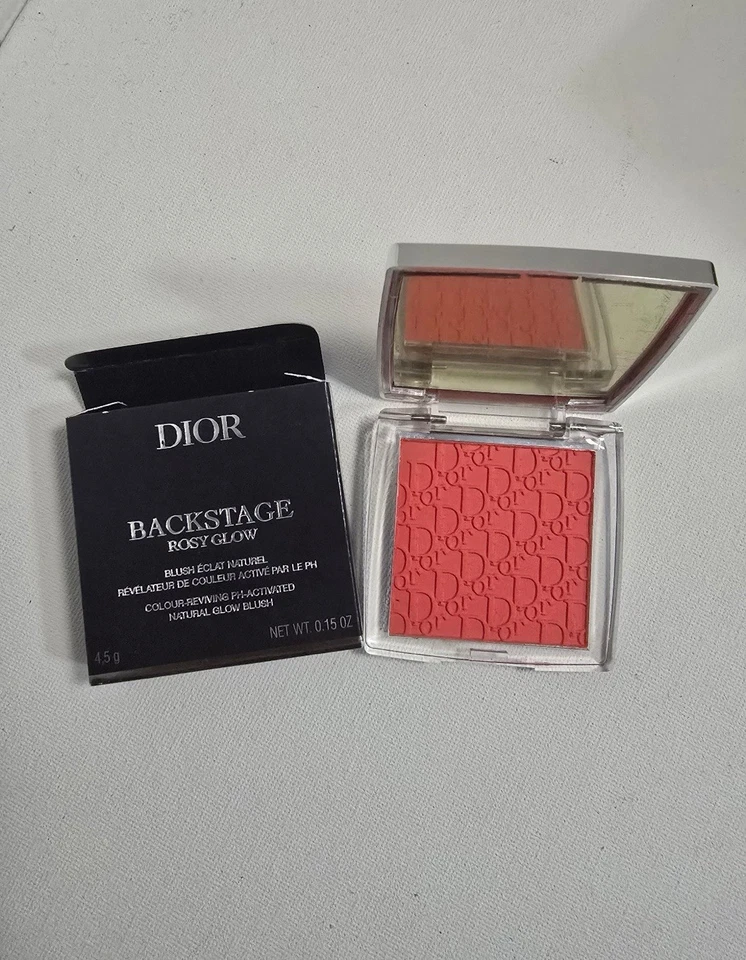 迪奥腮红后台玫瑰花光珊瑚红木粉红色糖果全新带盒正品 — 第 2/4 张图片