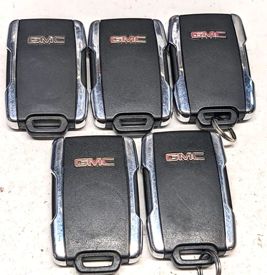 LOT OF 5 CHEVROLET STANDARD KEY FOB REMOTE  M3N-32337100  4 BUTTON - Image 2 of 4