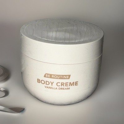 BE ROUTINE Massage-Körpercreme Vanilla Dream Vanille Creme für Unisex