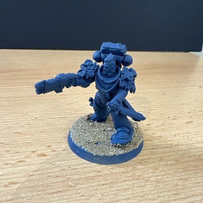 Space Wolves Lieutenant Space Marines Warhammer 40K combi scout trophy shoulder