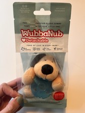Infant Pacifier Baby WubbaNub 0-6 Months Brown Puppy Dog New in Package