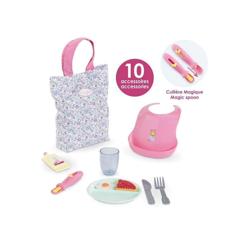 Coffret repas Corolle Floral le cadeau d'anniversaire idéal pour enfant de 2 ans