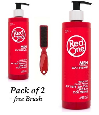 RedOne Extreme After Shave Cream Cologne 400ml (13.5 fl oz) | Fresh & Bold Scent