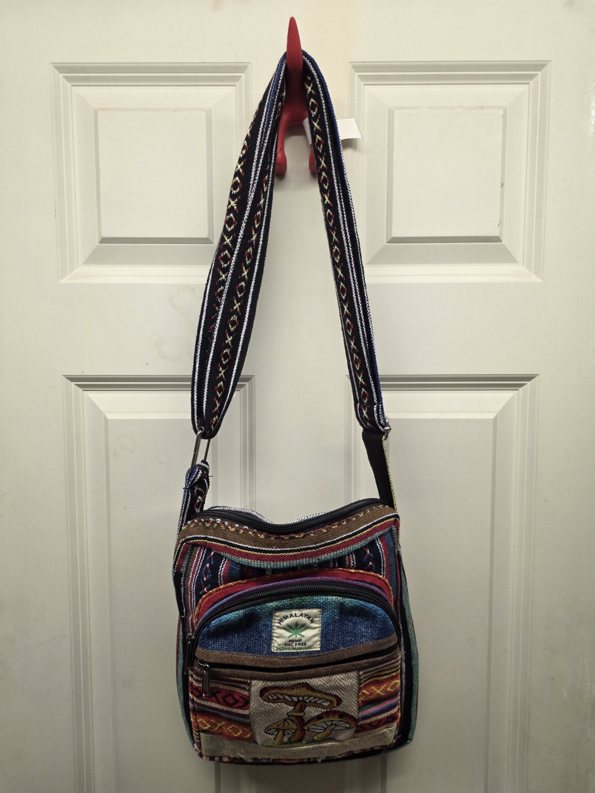 Funky Threads Small Lightweight Bag Handmade Hima… - image 13