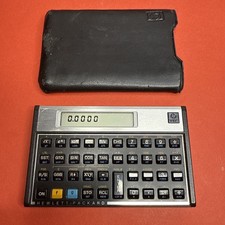 Hewlett-Packard HP-11C Programmable Scientific Calculator Slip Case - TESTED