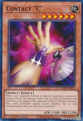 Contact ''C'' MTG Structure Deck: Legend of the Crystal Beasts Common / Short P...