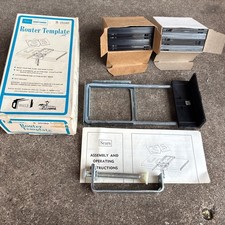 Vintage Craftsman Router Template Set 9-251821 New Open Box