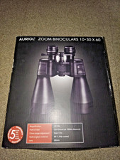 Image of Auriol Zoom Binoculars 10 -30 x60 with Case, Strap and Silicon Lens Covers