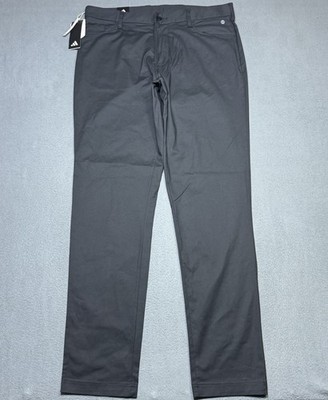 Adidas Golf Pants Mens 36x34 Go-To-5-Pocket Performance Chino NEW