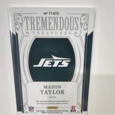 2025 Panini National Treasures - Tremendous Treasures Mason Taylor Tt-mtr 99