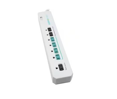 Simply Conserve 3 ft. 7-Outlet Energy-Saving Advanced Surge Protector Extension 