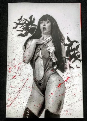 Vampirella Savage Tales Winter Special #1 Gui Chaves Virgin Blood Splash Variant