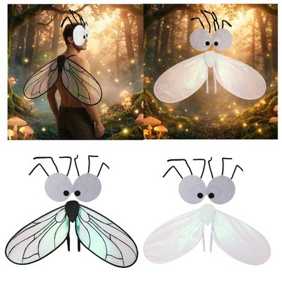 Fliegenflügel und Maske Set lustige Party Gefälligkeiten Cosplay für Maskerade Karneval Urlaub
