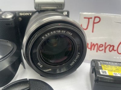 LESEN Sony Alpha NEX-5N 16.1MP Digitalkamera Silber Kit mit 18-55mm Objektiv ...