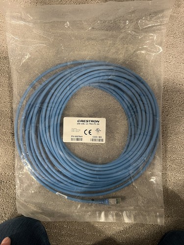 Crestron DM-CBL-ULTRA-PC-50 DigitalMedia Ultra Patch Cable 50ft 6507641 NEW - 第 1/1 張圖片