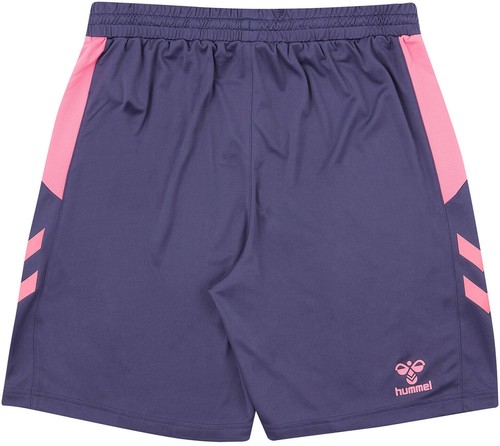 EVERTON 2022/23 AWAY (XL, L, M) SHORTS BLUE PINK HUMMEL FOOTBALL SOCCER NEW BNWT - Picture 2 of 2