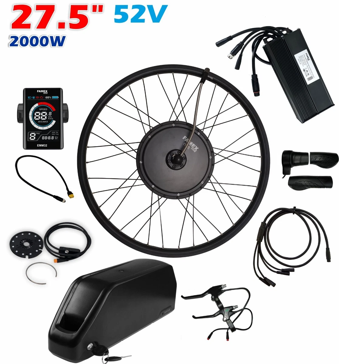 Electric bike conversion kit on sale 2000w