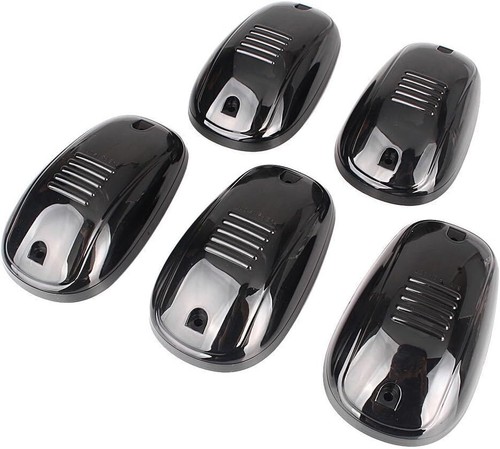 5Pcs For Ford F-250 F-350 F450 Super Duty Smoke LED Cab Roof Lights Marker Amber - Foto 6 di 11