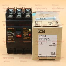 1PS NEW For Fuji Electric EG33B 3P 30A Leakage Circuit Breaker Free Shipping