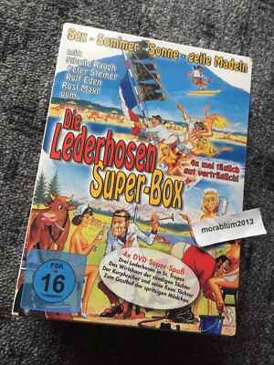 DIE LEDERHOSEN SUPER-BOX - DVD - Drei Lederhosen in ../ Zum Gasthof der... - NEU