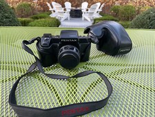 WORKING PENTAX 35mm SF1 FILM CAMERA W F 35-70mm LENS CASE NEW BATTERY JAPAN