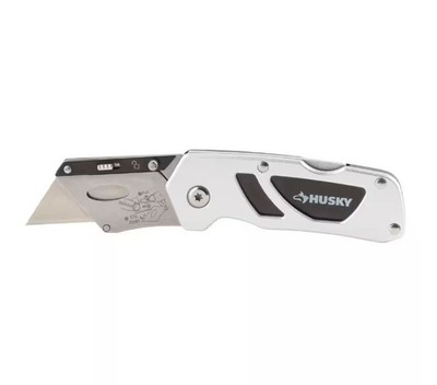 Compact Folding Lock-Back Utility Knife