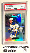Owen Power 2022-23 Upper Deck Synergy BASE Rookie 2/23 #117 PSA 10 GEM Pop 1